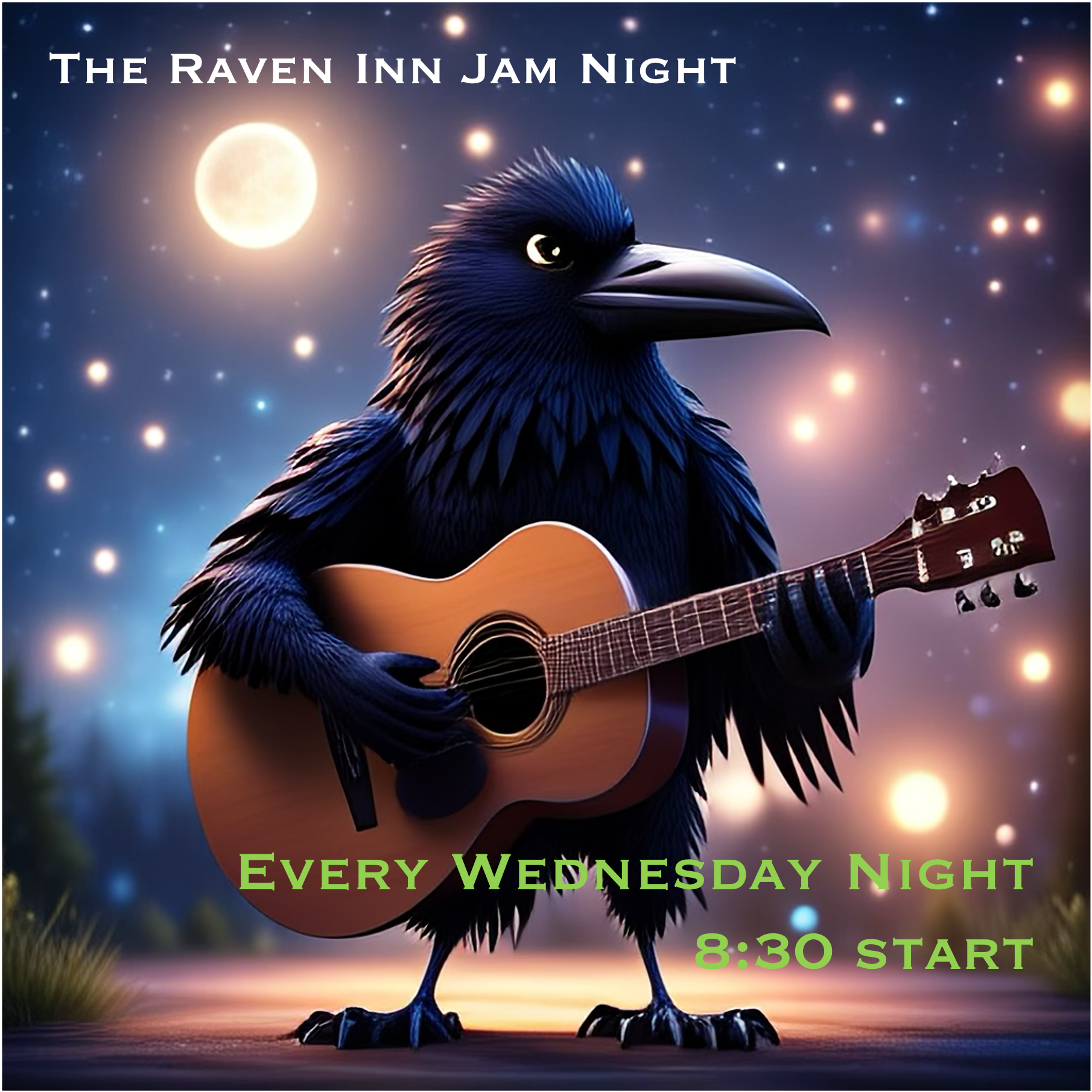 Jam Night At The Raven